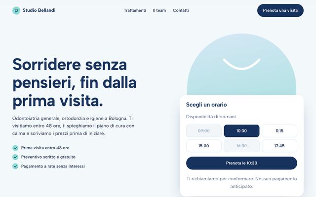 Template per medici e dentisti